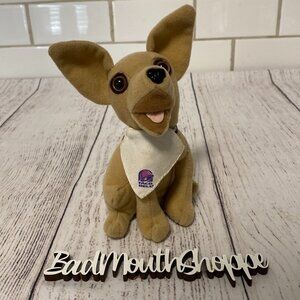 Taco Bell Chihuahua Gidget Vintage 90s 00s Plush Toy